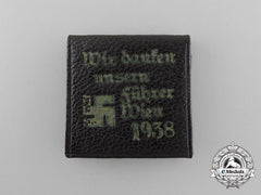 A 1938 Austrian “We Are Thanking Our Führer” Miniature Picture Wallet