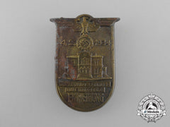 A 1934 Consecration Ceremony Badge For The Kurt Schmalz House