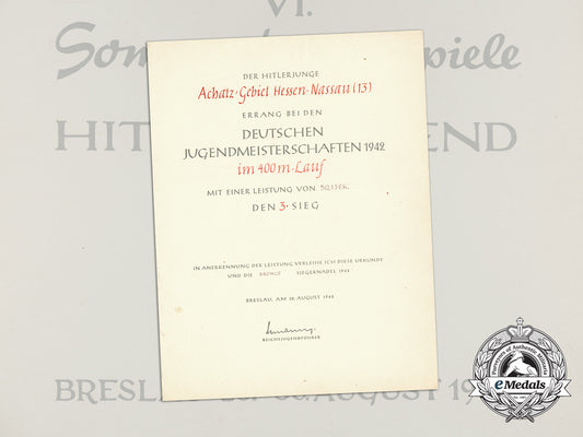a1942_hj_summer_competition_games_in_breslau_award_document_d_0072_1_1
