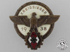 Germany. A 1938 Victors Badge In The National Trade Competition, By G.brehmer