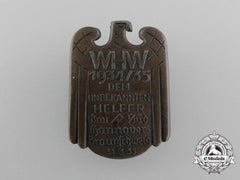 A 1934/35 South Hannover Winter Relief Of The German People