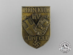 A 1934 Rhön-Klub Hünfeld Badge