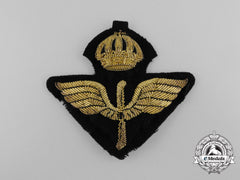A Swedish Air Force Officer's Cap Badge