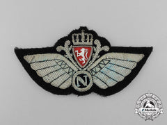 A Royal Norwegian Air Force (Rnaf) Navigator (N) Badge