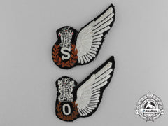 Two Royal Air Force (Raf); Indian Aircrew Brevets