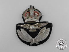 An Rare 1924 Issue Royal Canadian Air Force Peaked Cap Badge