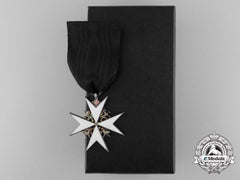 An Order Of St. John; Officer Breast Badge With Case