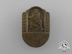 A 1935 99Th Infantry Regiment Reunion Celebration In The Free Saar Badge