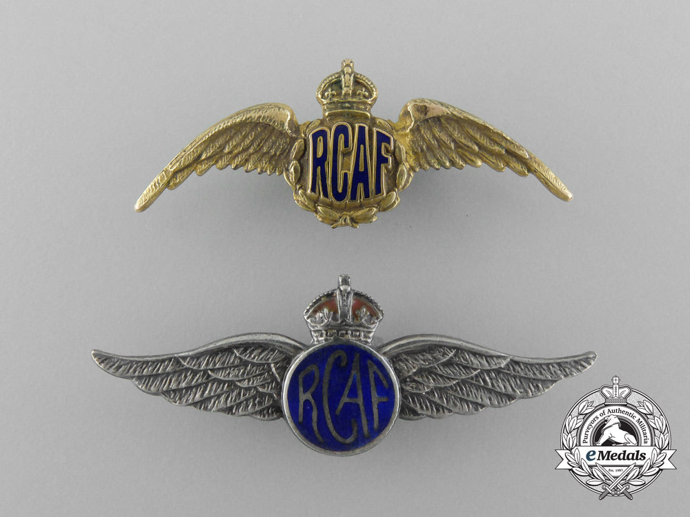 two_second_war_royal_canadian_air_force(_rcaf)_sweetheart_badges_d_0438