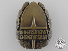 An Austrian Volunteer Labour Force Honor Badge By E. Seegebrecht