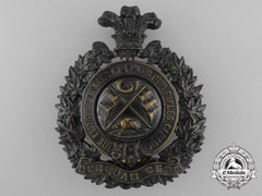 A 14th Canadian Regiment Militia Helmet Plate Princess Of Wales Own Rifles