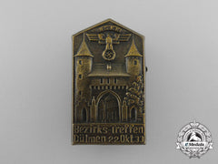 A 1933 Nskk Dülmen District Meeting Badge