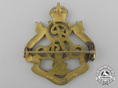 A 1905 Edward Vii Royal Canadian Artillery Officer's Badge By Gaunt