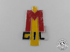 An Italian Gil (Gioventu Italiana Del Littorio) Fascist Youth Sleeve Badge