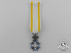 A Miniature Serbian Order Of St. Sava; First Model (1882-1903)