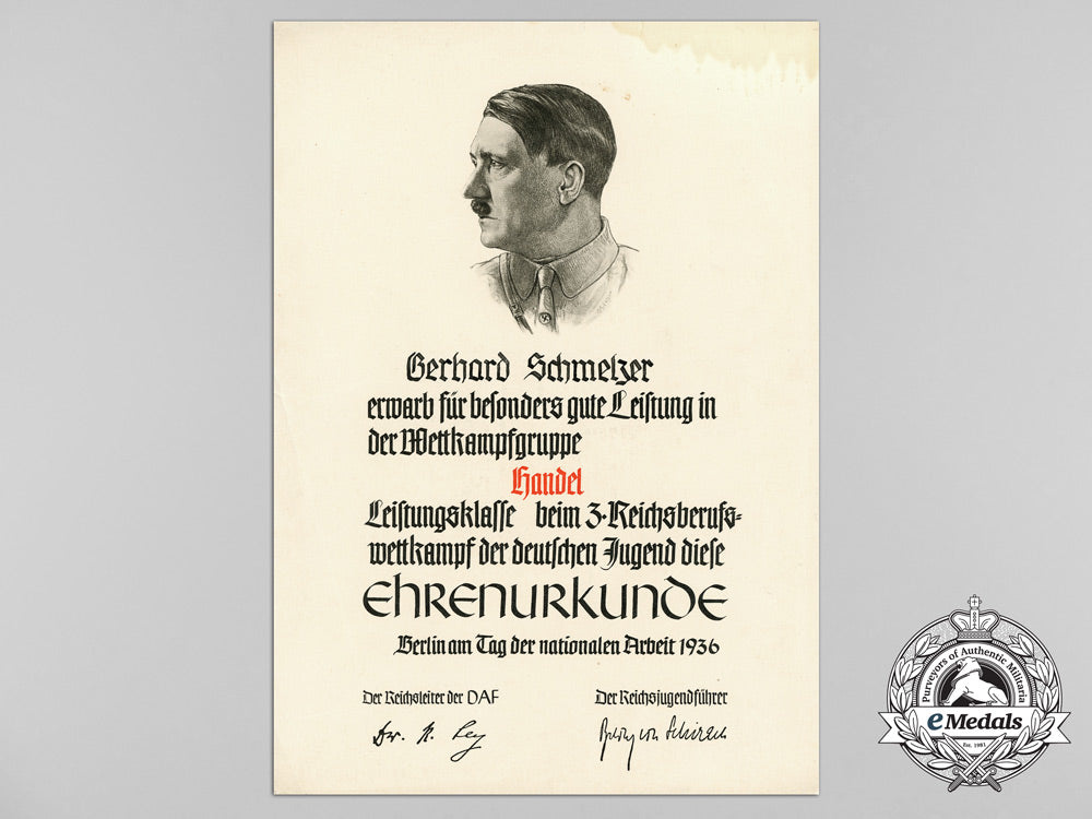 a_dj_award_document_for_exceptional_performance_issued_to_gerhard_schmelzer_d_0661