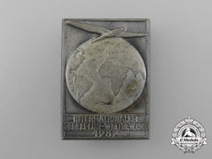 A 1937 National Socialist Flyers Corps International Gliding Competition Badge