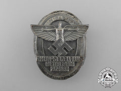 A 1939 National Socialist Flyers Corps Rhön Gliding Competition Badge By Gustav Brehmer