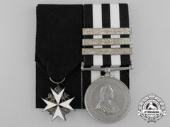 An Order Of St. John Pair To A. O'hare; St. John Ambulance Brigade 1954
