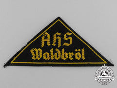 An Hj "Adolph Hitler School"   Sleeve Insignia