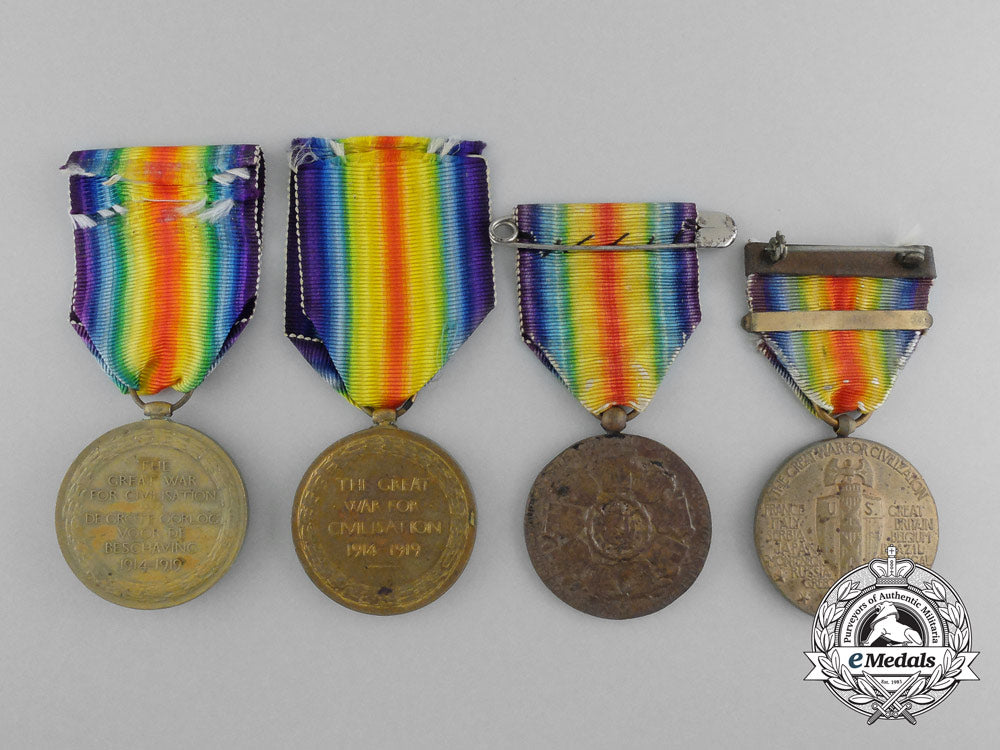 united_kingdom._a_lot_of_four_first_war_allied_victory_medals_d_0792