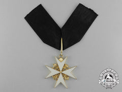 An Order Of St. John Knight/Dame Of Justice Neck Badge