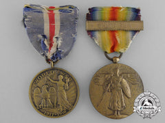 Two First War American Service Medals