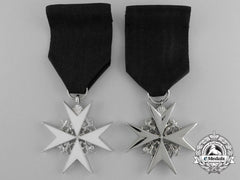 Two Order Of St. John Badges