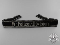 Germany, Ss. A Scarce Em/Nco "Ss-Polizei-Division" Cufftitle