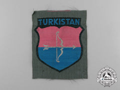 A Rare Turkestan Army Volunteers Wehrmacht Sleeve Patch