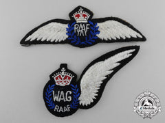 Two Royal Australian Air Force (Raaf) Wings