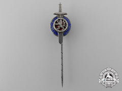 A Second War Czech Military Order Of The White Lion Stickpin