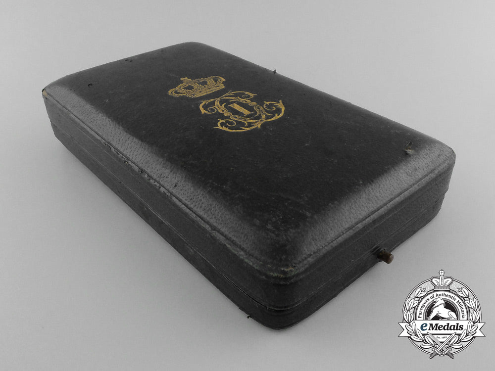 a1881-1932_romanian_order_of_the_crown;_commander's_cross_d_1009_1