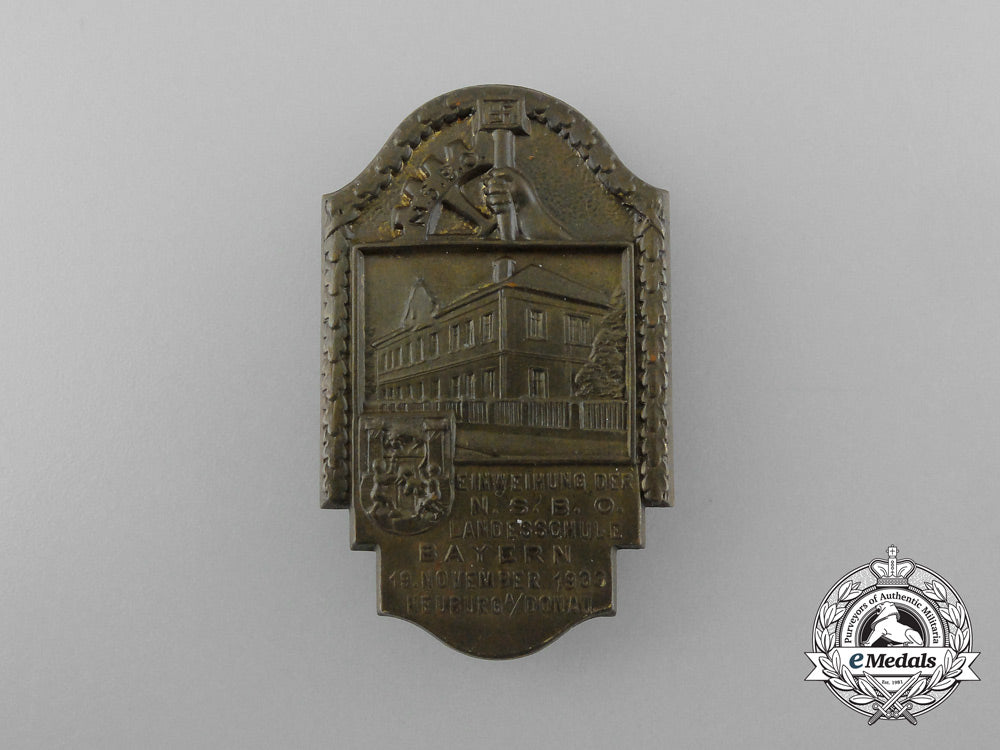 germany,_third_reich._a1933_consecration_of_the_bavarian_grade_school_badge_by_deschler&_sohn_d_1014_1