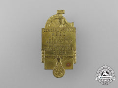A 1933 National Socialist Factory Cell Organization/German Labour Front Meeting Badge