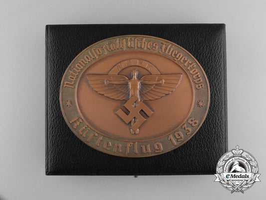 a1938_german_national_socialist_flyer_corps_coastal_flight_award_medallion;_with_original_case_of_issue_d_1030