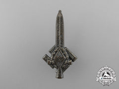 A Third Reich Period Landau Hj Oberbann V/13 Rally Badge