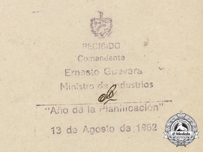 a1962_letter_from_dr.armando_alvarez_azcue_signed_by_commander_ernesto"_che"_guevara_d_1058_1