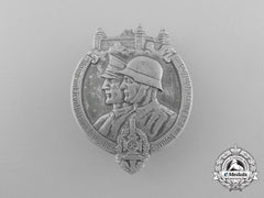 A 1938 National Socialist War Victim’s Care Mainfranken Remembrance Day Badge By Assmann & Söhne