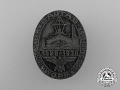 A 1938 50-Year Anniversary Of The Worms Veteran’s Association Badge