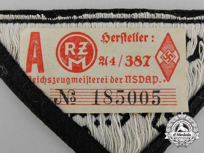 an_hj/_dj_austrian_south-_east_carinthia_district_sleeve_patch;_rzm_tagged_d_1096_1
