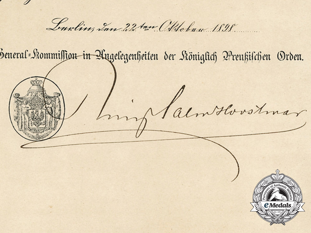 an1898_award_document_for_red_cross_medal_to_elisabeth_wentzel;_academy_of_science_d_1112_1