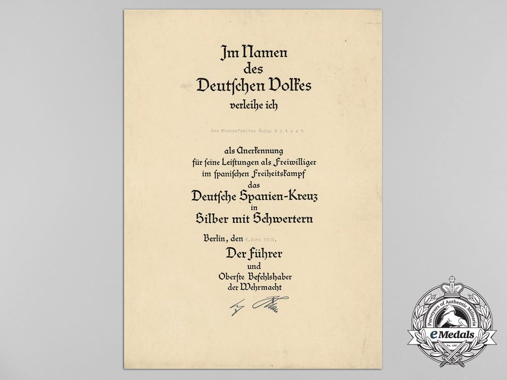 germany,_luftwaffe._a1939_spanish_cross_in_silver_award_document_to_obergefreiter_heinz_gätsch_d_1179_1_1_1_1_1