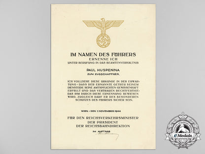 a_large1944_promotion_document_to_paul_huspenina;_conductor_d_1197_1