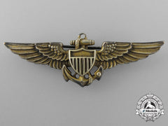 A Second War American Naval Aviator Badge