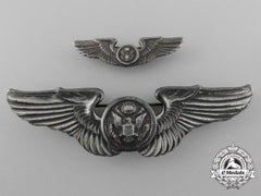 A Set Of Second War Period Army Air Forces Aircrew Badges