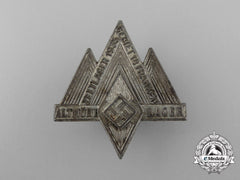 A 1935 Hj District Franken Tent-Camping Badge
