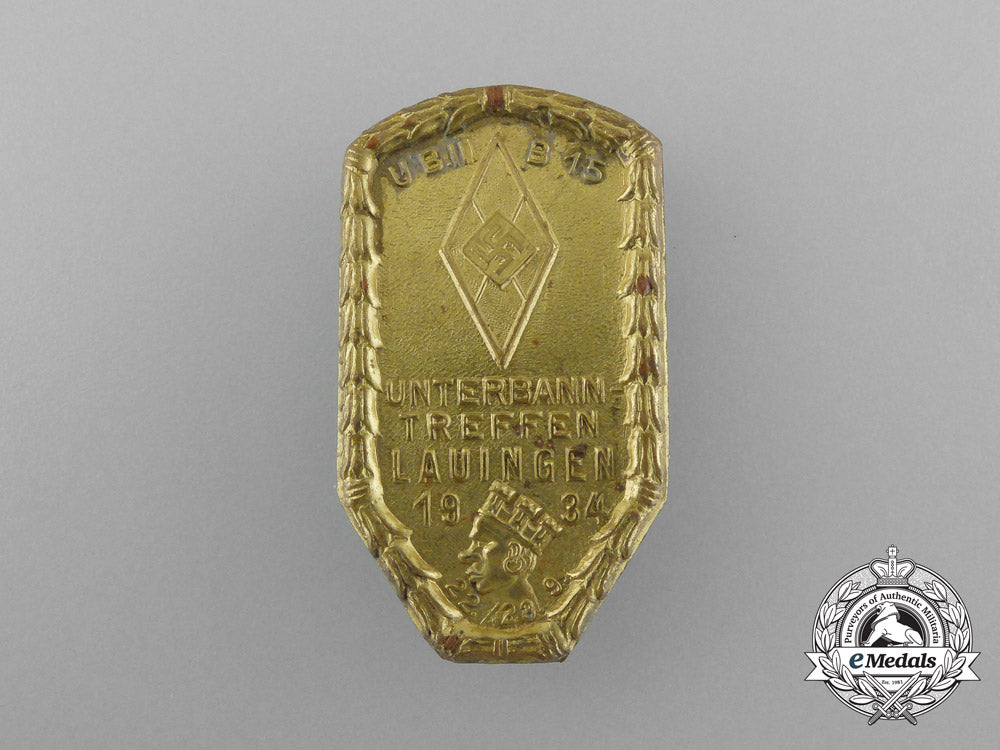 a1934_hj_unterbann_b15_district_lauingen_rally_badge_d_1261_1