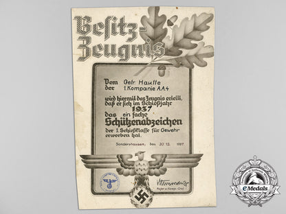 two_large_award_documents_to_alfred_hausse;_reconnaissance_detachment_d_1274_1