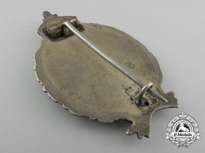 a_first_war_german_pilot's_badge;_unmarked_juncker;_type6_d_1305